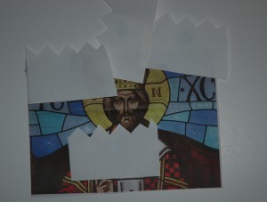Pin the crown on Jesus. This game was won by the youngest over one year old! Congrats, Joey!