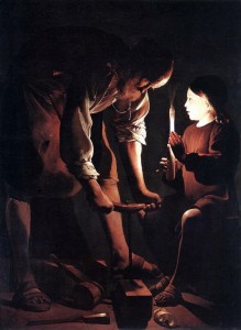 Georges de La Tour. St. Joseph, the Carpenter