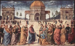 The giving of the keys to Saint Peter | Pietro Perugino | 1482 